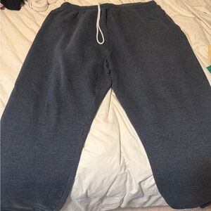 Fruit of the Loom Gray Sweat pants. 2XL